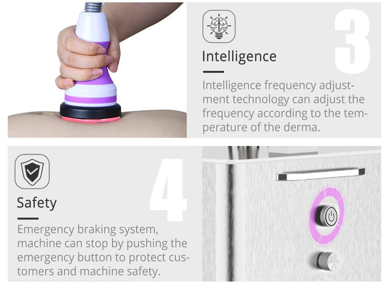 Máquina de cavitación RF para adelgazar el cuerpo 5 en 1 Shape Tactics