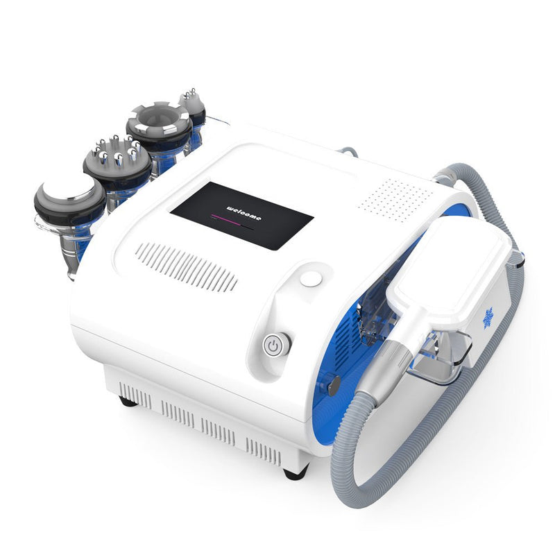 Sistema de enfriamiento por radiofrecuencia al vacío con criolipólisis 5 en 1 Shape Tactics