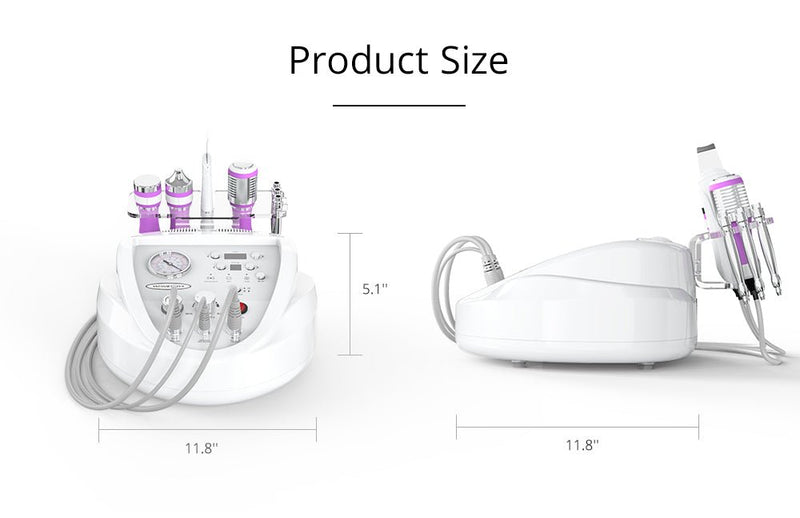 Máquina de microdermoabrasión con agua y diamante 5 en 1 Shape Tactics