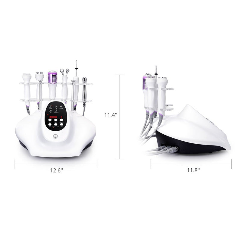 Cuidado facial con calor/frío ultrasónico RF 5 en 1 de Shape Tactics 