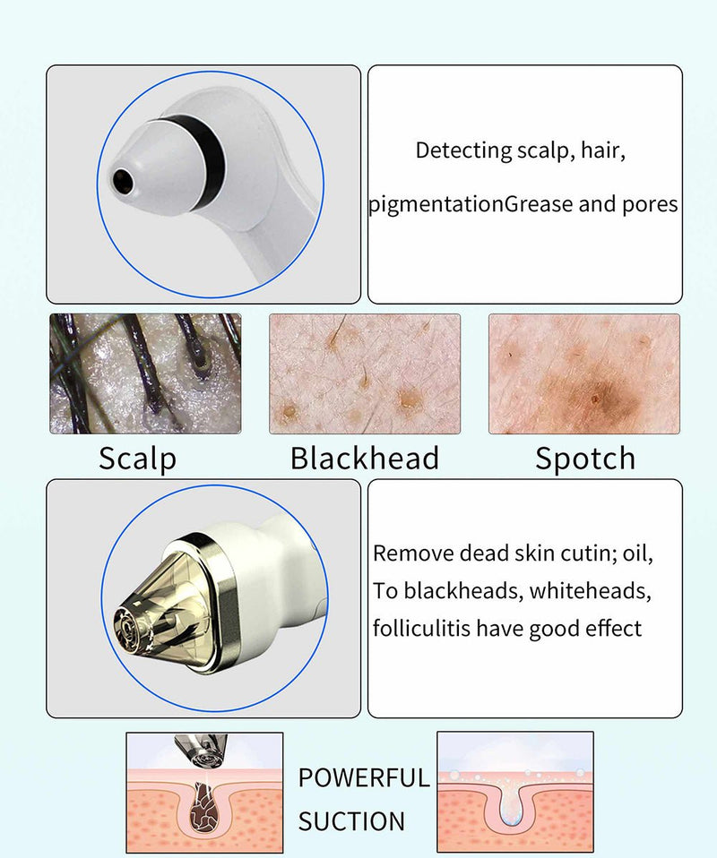 Shape Tactics - Máquina de rejuvenecimiento de la piel 8 en 1 para el cuidado facial con hidroterapia