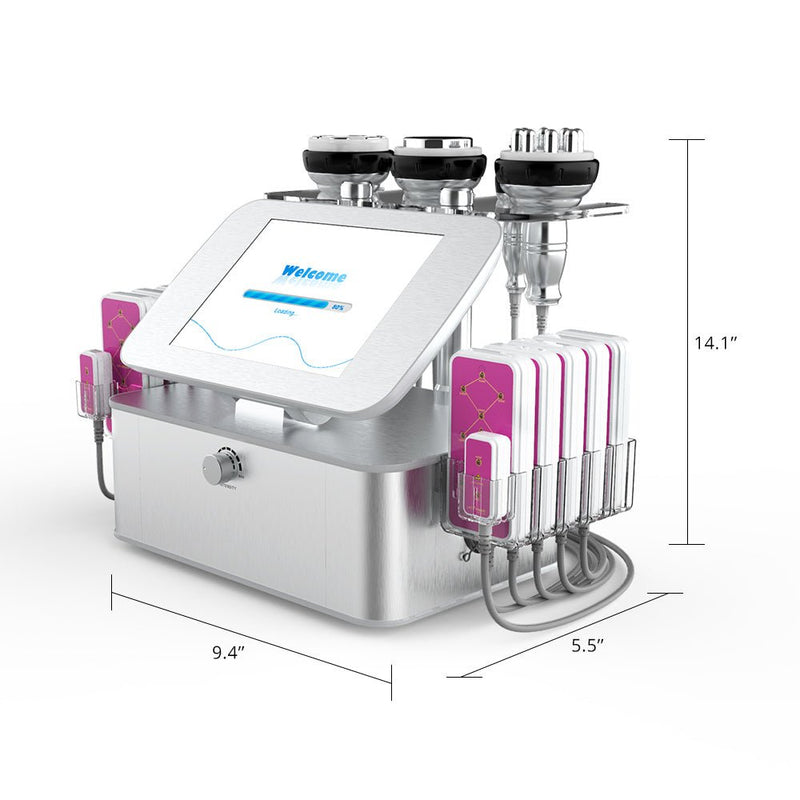 Shape Tactics - Cavitación ultrasónica RF 7 en 1 con láser Lipo de 160 mw