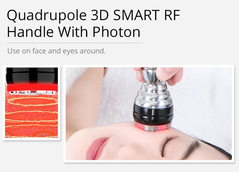 Dispositivo de cavitación RF con martillo frío/calor 8 en 1 Shape Tactics