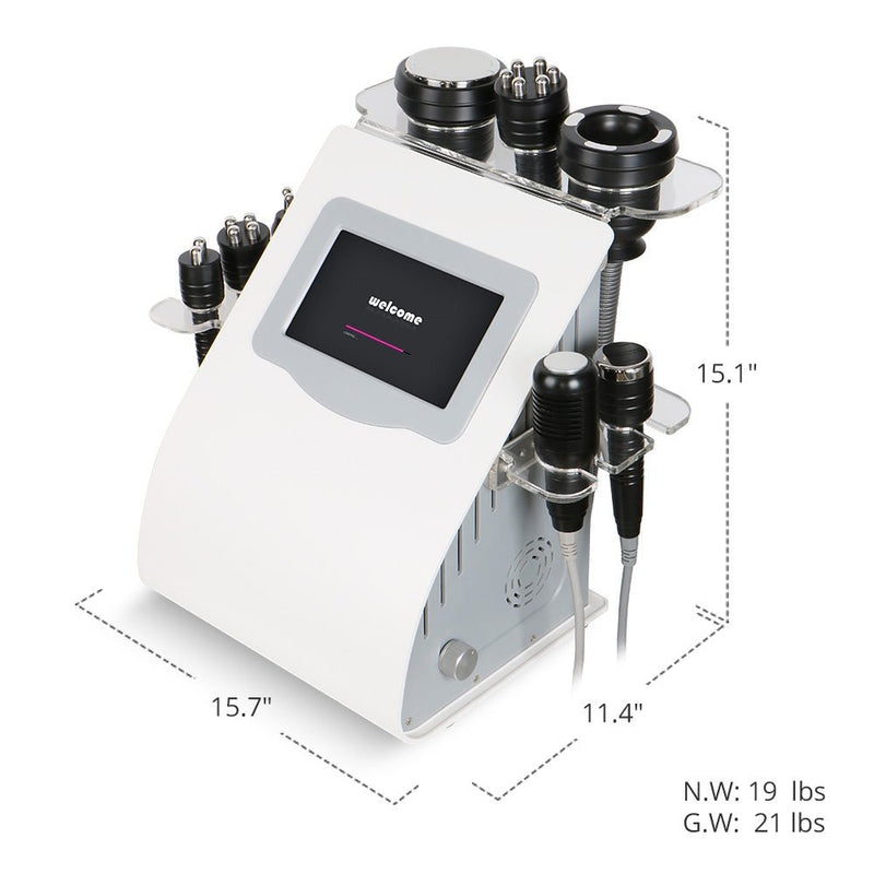 Shape Tactics - Máquina de cavitación RF con enfriamiento biológico y martillo 8 en 1