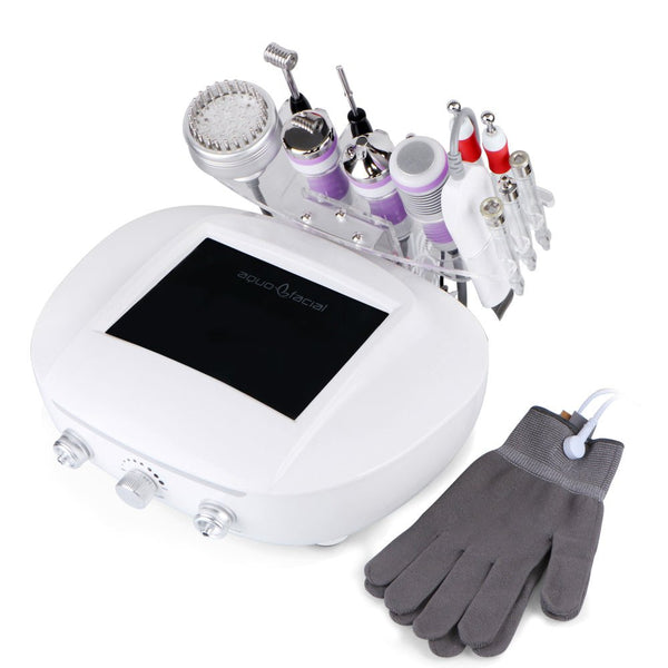 Shape Tactics - 9-in-1 Facial Machine with 3MHz Ultrasound & Dermabrasion