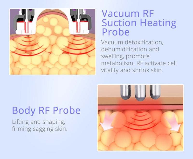 Máquina de cavitación RF 3D inteligente 9 en 1 de Shape Tactics