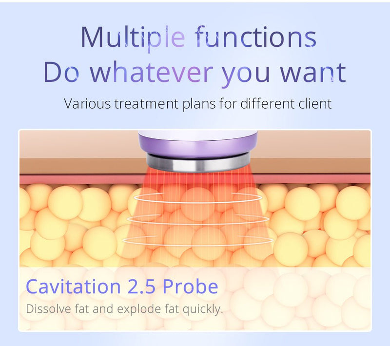 Máquina de cavitación RF 3D inteligente 9 en 1 de Shape Tactics