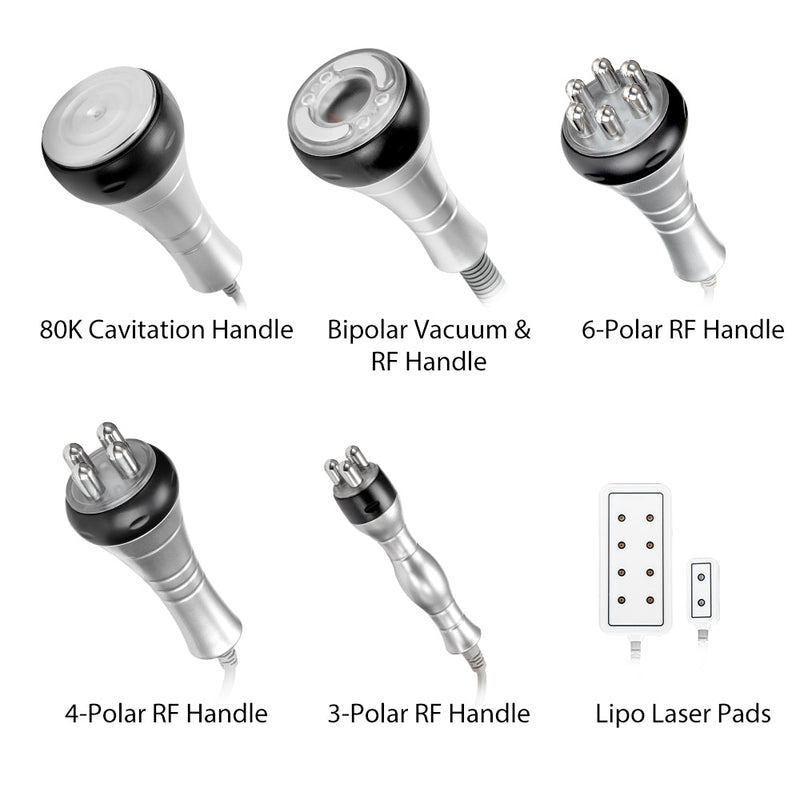 Shape Tactics: cavitación avanzada 6 en 1 de 80k con radiofrecuencia al vacío para esculpir el cuerpo