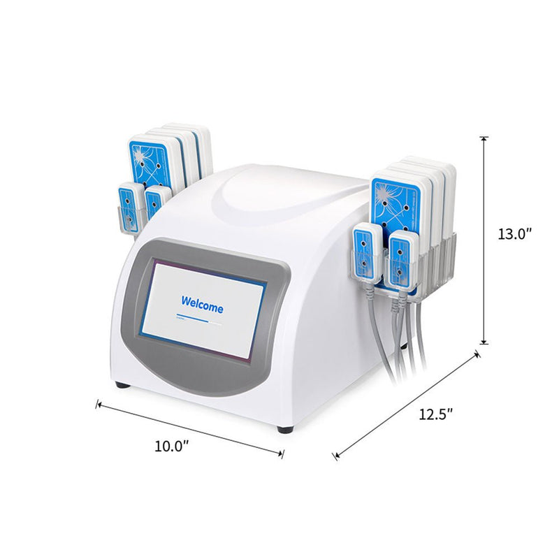 Láser de liposucción LED de 10 almohadillas Shape Tactics Advanced, 160 mw, 635 nm-650 nm