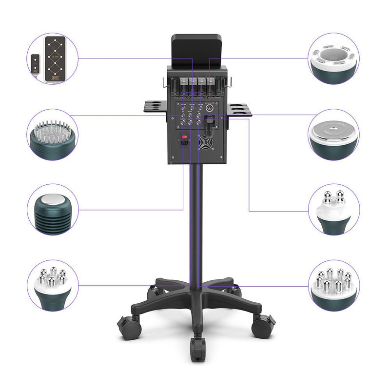 Shape Tactics: sistema avanzado de belleza ultrasónico 9 en 1 para rostro y cuerpo