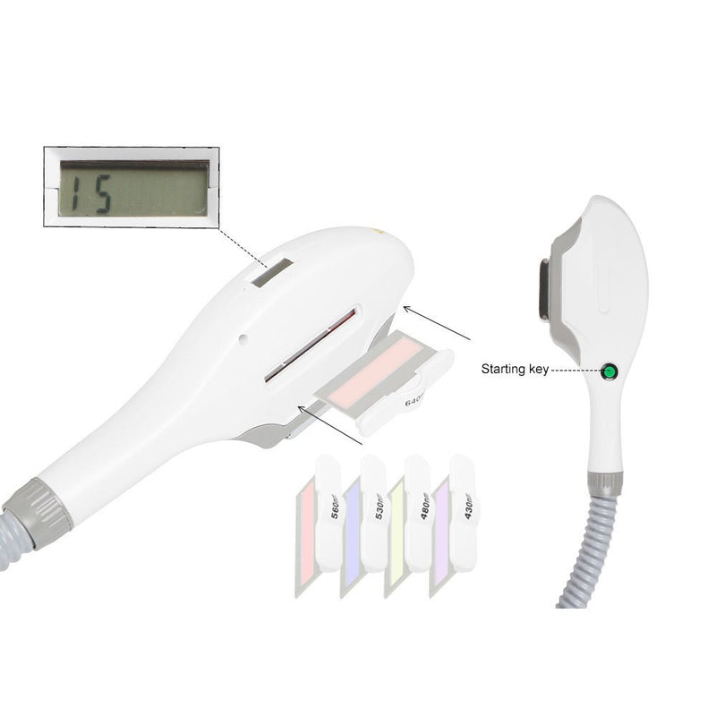 Sistema de depilación láser avanzada IPL SHR E-Light de Shape Tactics 