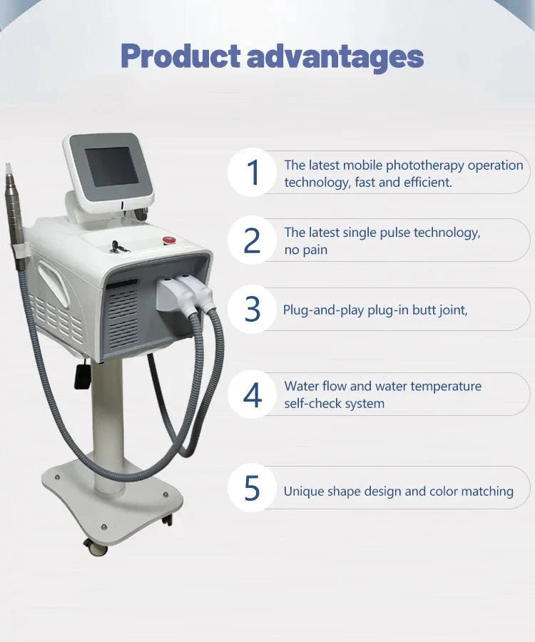 Sistema láser avanzado Shape Tactics con tecnología DPL OPT IPL