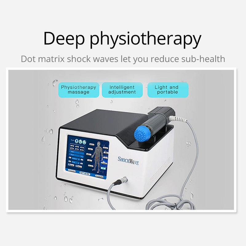 Máquina de terapia de ondas de choque radiales de fisioterapia avanzada Shape Tactics