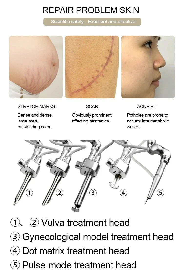 Dispositivo de terapia de reconstrucción microvascular con láser de puntos de CO2 Shape Tactics