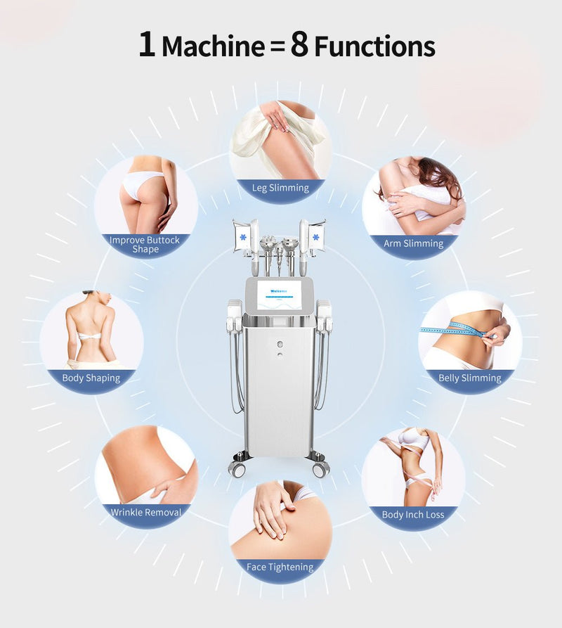 Shape Tactics - Dual Handle Fat Freezing Ultrasound Cavitation RF Machine