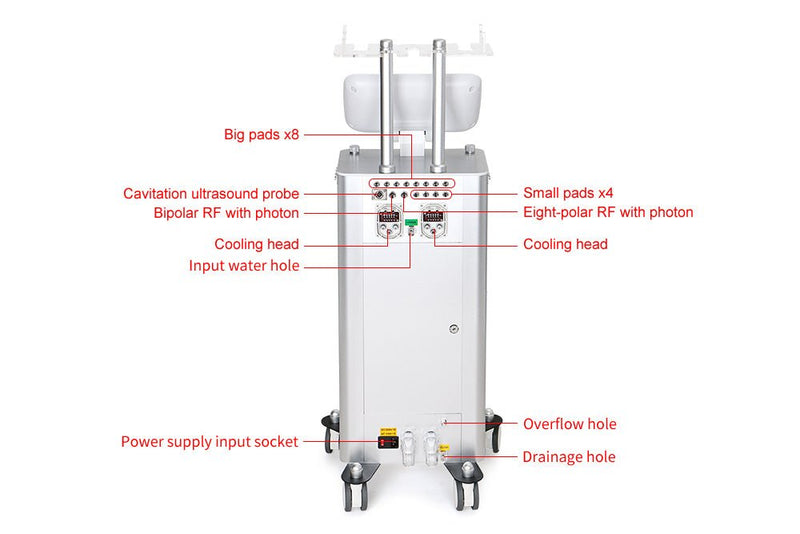 Shape Tactics - Dual Handle Fat Freezing Ultrasound Cavitation RF Machine