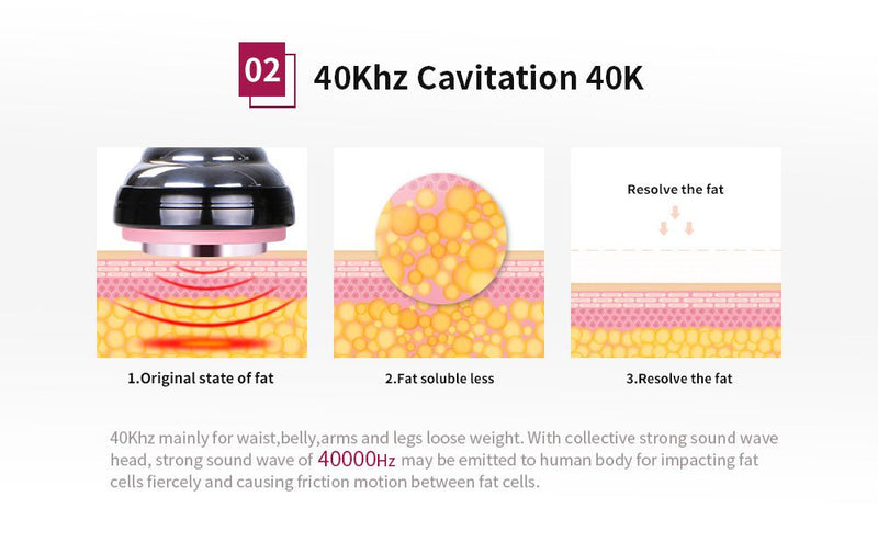 Shape Tactics - Dual Handle Fat Freezing Ultrasound Cavitation RF Machine