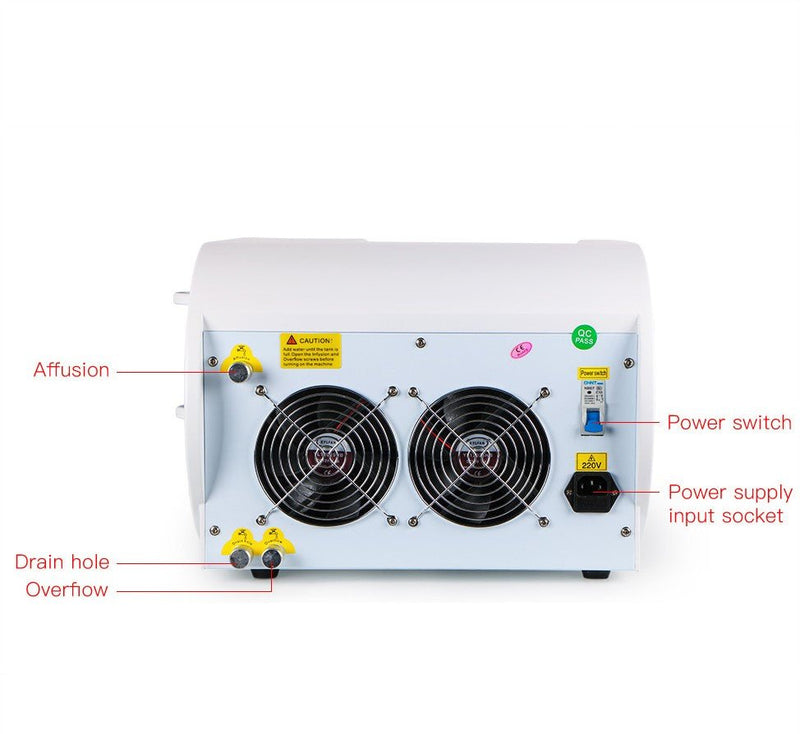 Sistema de depilación y reducción de arrugas con luz pulsada intensa (IPL) y radiofrecuencia E-Light de Shape Tactics