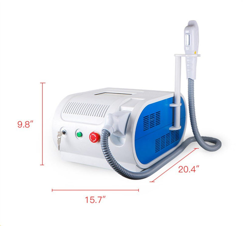 Sistema de depilación y reducción de arrugas con luz pulsada intensa (IPL) y radiofrecuencia E-Light de Shape Tactics