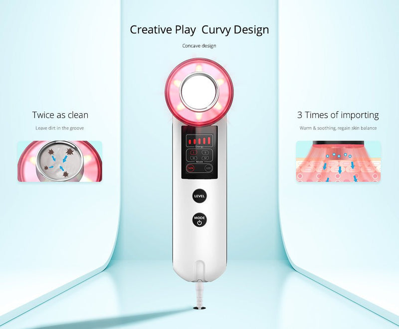 Shape Tactics - Handheld Photon Ultrasonic Facial Cleanser