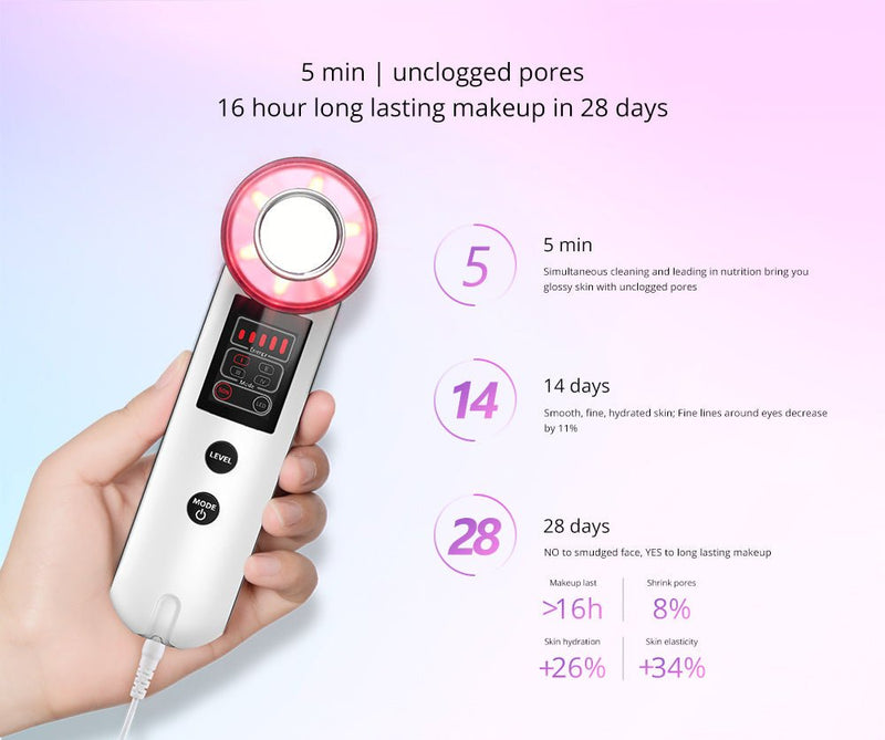 Shape Tactics - Handheld Photon Ultrasonic Facial Cleanser