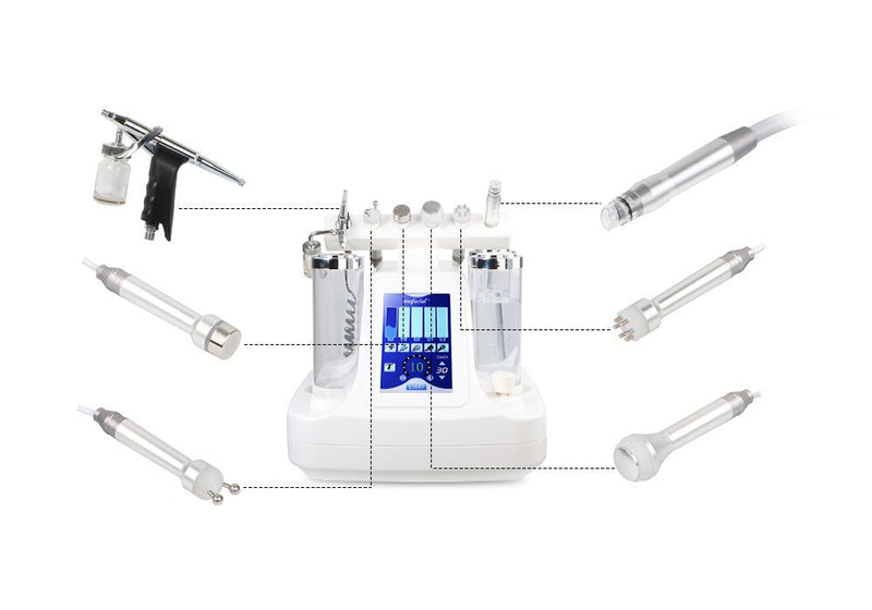 Shape Tactics - Dermoabrasión con hidra + mascarilla de oxígeno, bio, ultrasónica, RF y LED