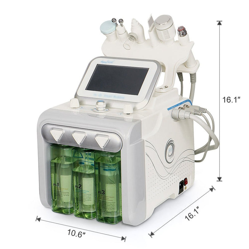 Máquina de máscara LED para depuración ultrasónica de la piel con hidrodermoabrasión Shape Tactics