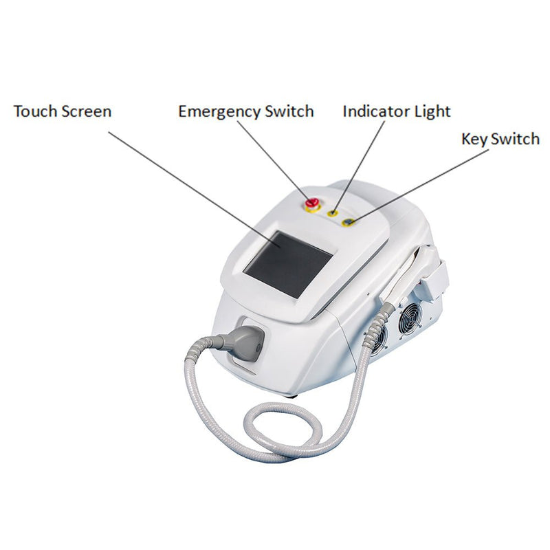 Sistema de depilación láser de diodo IPL Shape Tactics