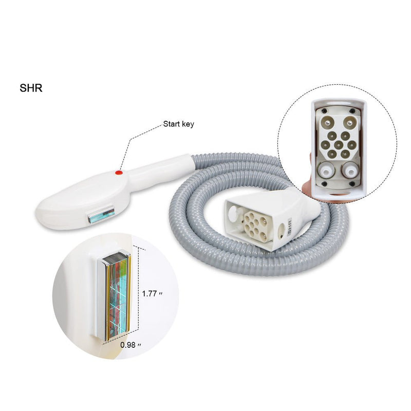 Eliminación de pigmentos con luz pulsada intensa (IPL) de Shape Tactics con tecnología OPT SHR E-light