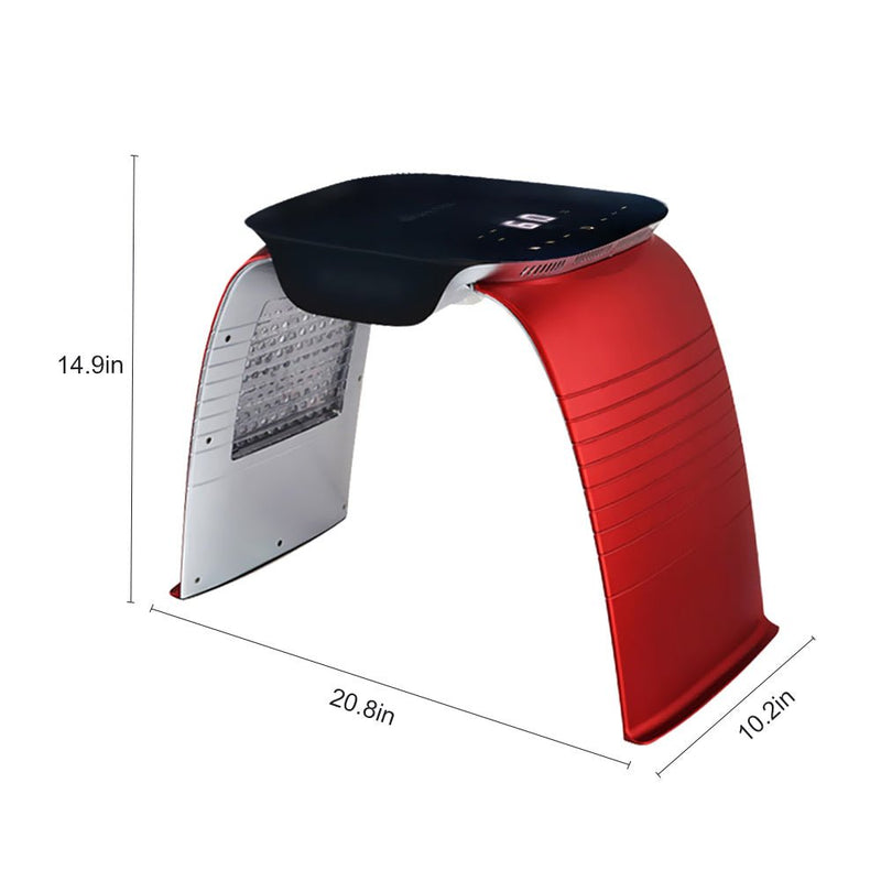 Terapia de luz LED para la piel del rostro con PDT y vapor en aerosol Shape Tactics