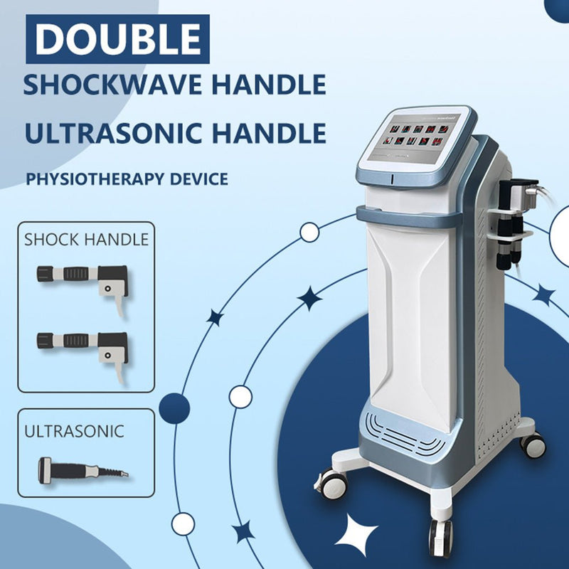 Máquina de ondas de choque 2 en 1 para aliviar el dolor y moldear el cuerpo Shape Tactics