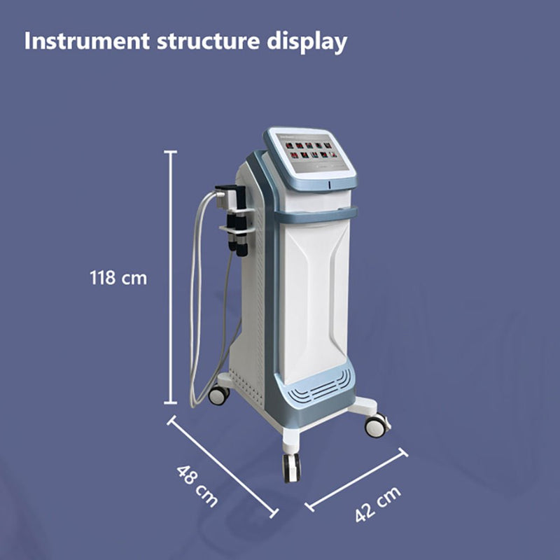 Máquina de ondas de choque 2 en 1 para aliviar el dolor y moldear el cuerpo Shape Tactics