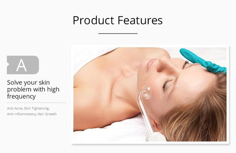 Shape Tactics Portable High-Frequency Facial Wind Skin Therapy Device