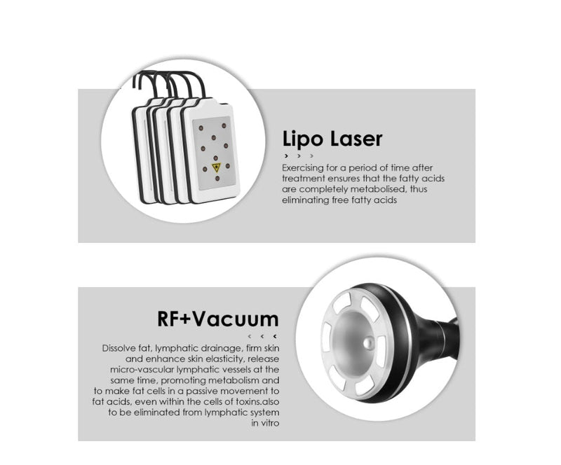 Sistema de modelado por radiofrecuencia y cavitación láser liposucción 5 en 1 Shape Tactics Pro