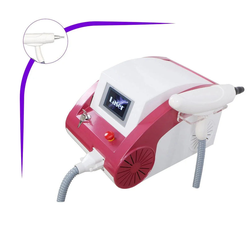 Máquina láser para eliminar tatuajes Shape Tactics con longitudes de onda YAG de 1064 nm, 532 nm y 1320 nm