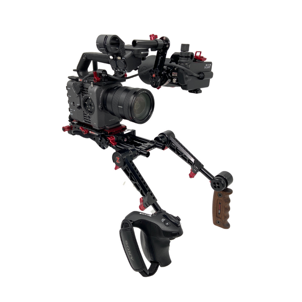 Sony - FX6 Z-Finder Recoil Rig with Dual Trigger Grips