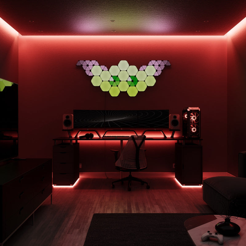 Nanoleaf - Paquete de bebé Gu grande y oscuro