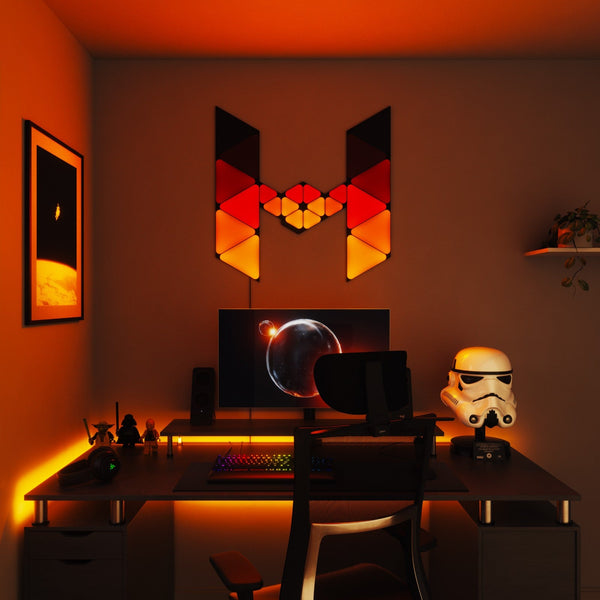 Nanoleaf - Paquete de artesanía Dark Fighter