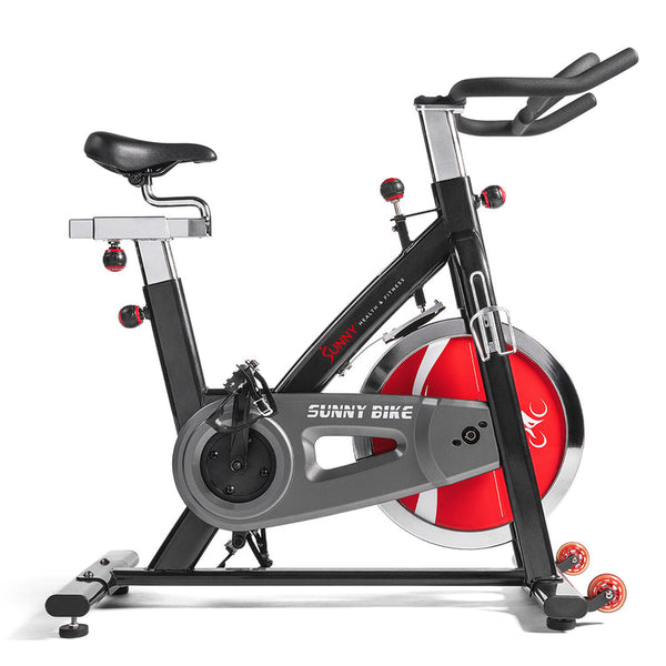 Bicicleta de ciclismo indoor con transmisión por correa Sunny Health &amp; Fitness SF-B1002