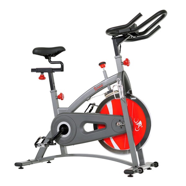 Bicicleta de ciclismo para interiores con transmisión por correa Sunny Health &amp; Fitness - SF-B1423