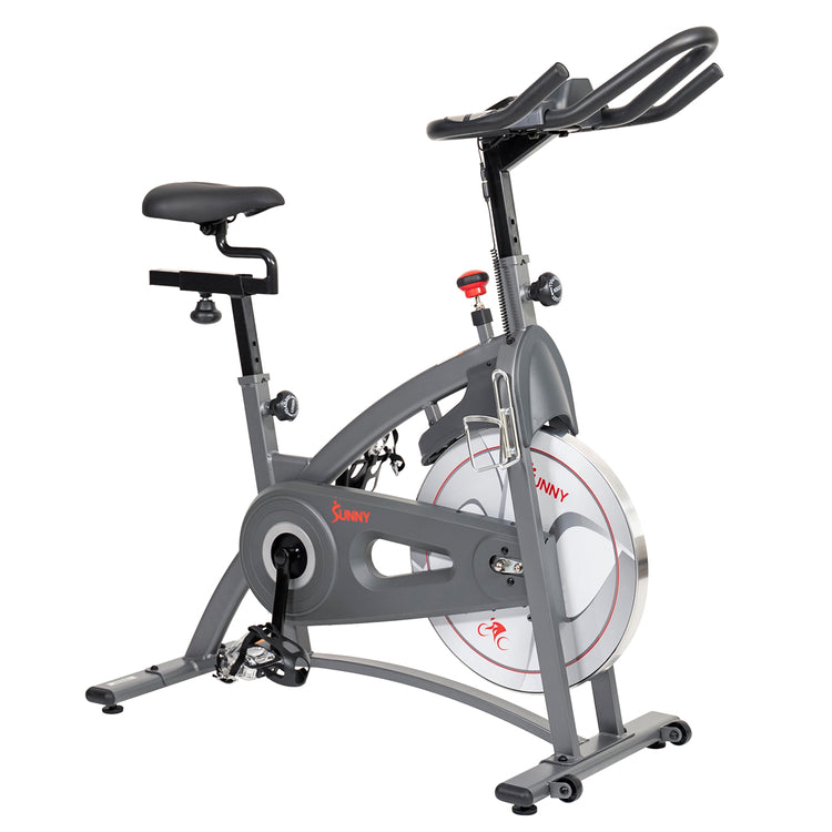 Bicicleta estática para interiores con transmisión por correa magnética Sunny Health &amp; Fitness - SF-B1877