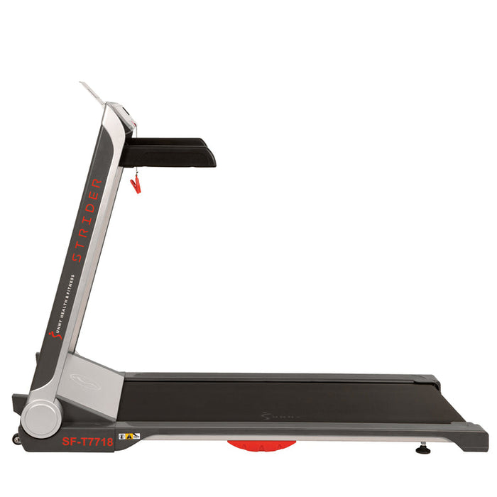 Sunny Health Fitness Strider Treadmill with 20 Wide LoPro Deck SF T7718 Wellbots Free Shipping