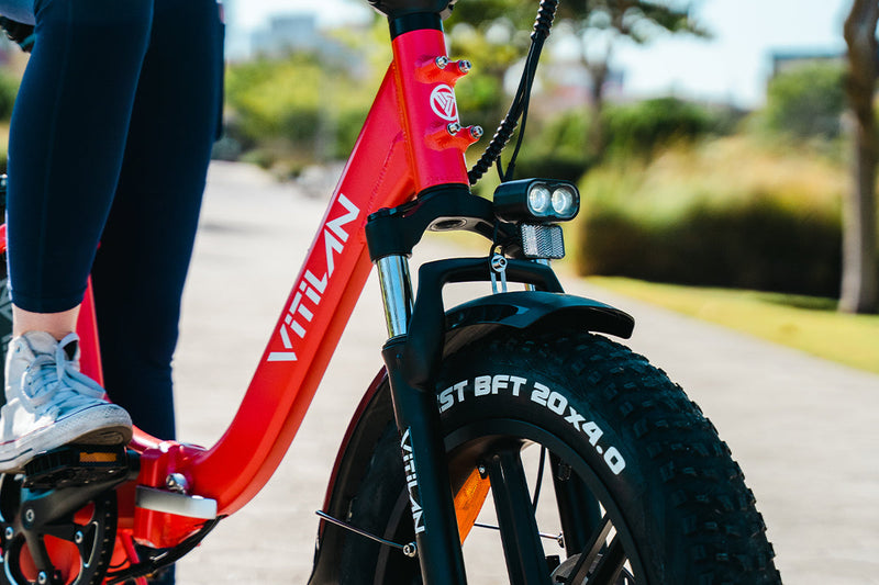 VITILAN U7 Step-thru Foldable Fat Tire Electric Bike