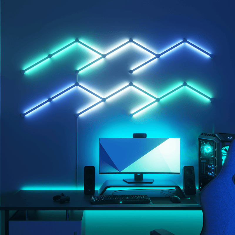 Nanoleaf - Paquete de 18 líneas + Flex Linker Soft