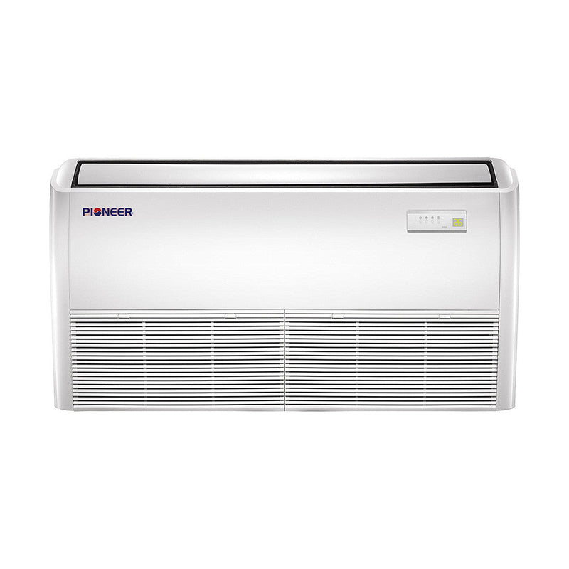 Sistema de aire acondicionado con bomba de calor Pioneer® Mini-Split Inverter++ de piso/techo de 24 000 BTU y 21,2 SEER2 con certificación Energy-Star de 230 V