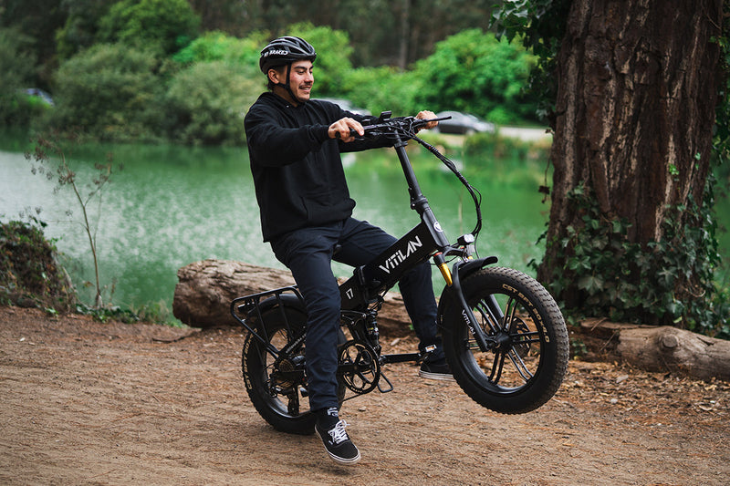 VITILAN I7 Pro 3 Folding Full Suspension Electric Bike