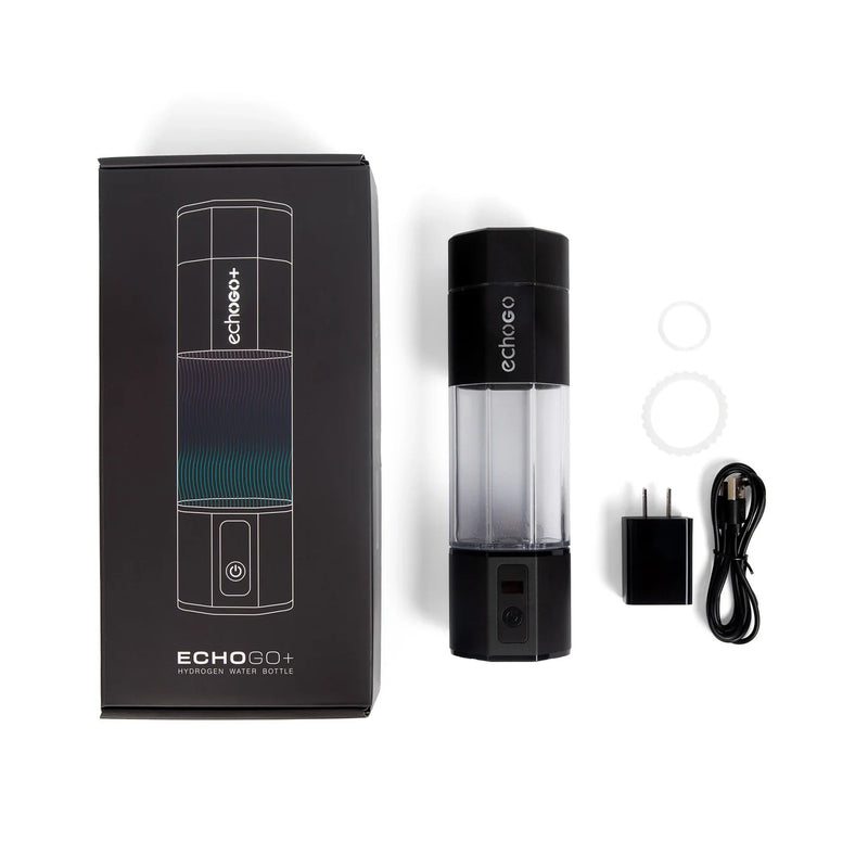 Botella de agua con hidrógeno Echo Go+ de Echo Water