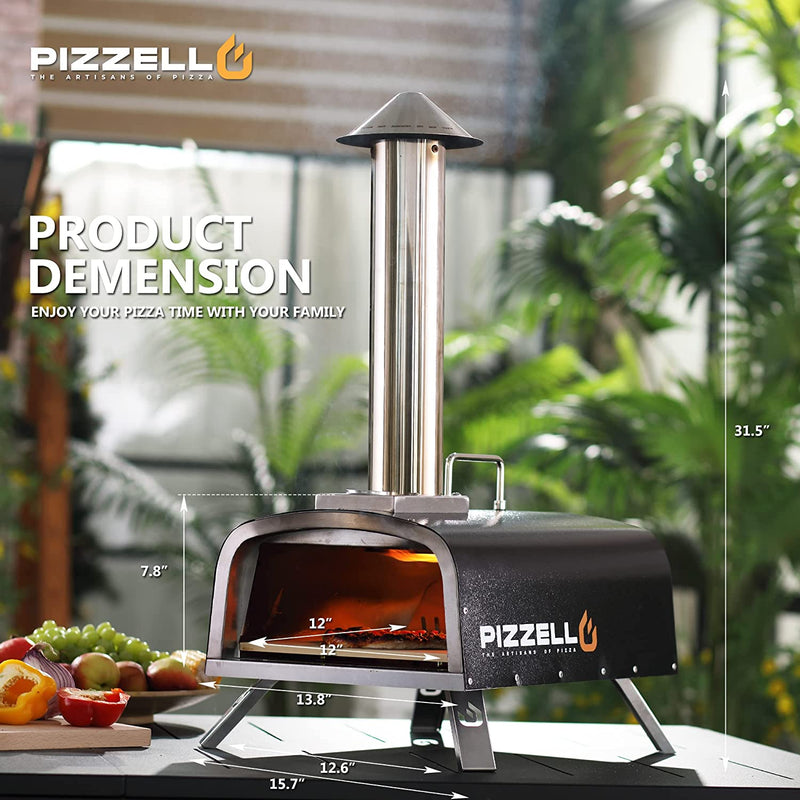 Wood Pellet Pizza Oven - Portable Outdoor Pizza Oven