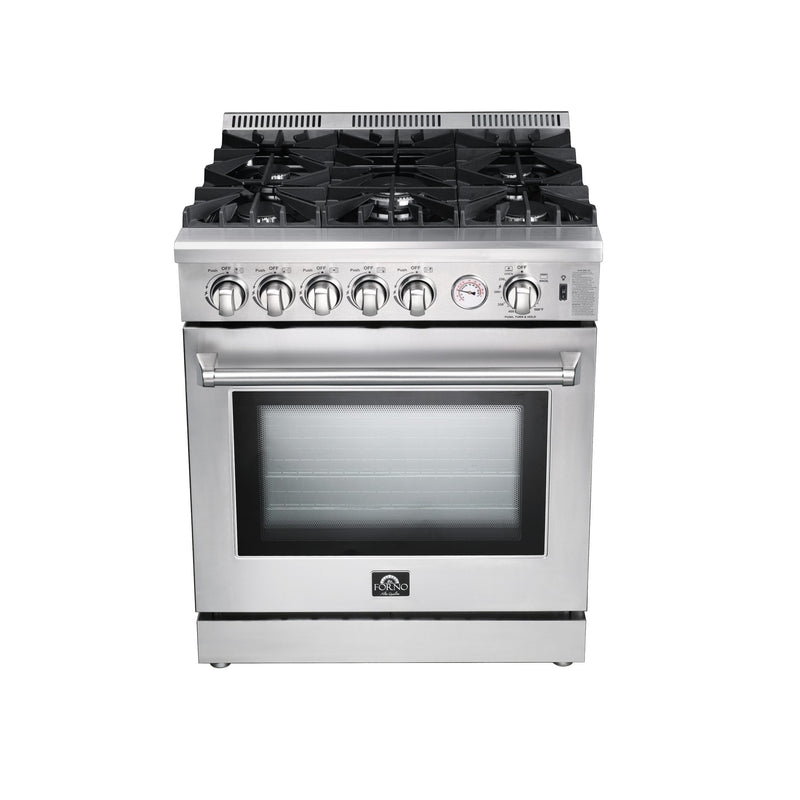 Forno Galiano - Gold Professional 36" Freestanding Gas Range