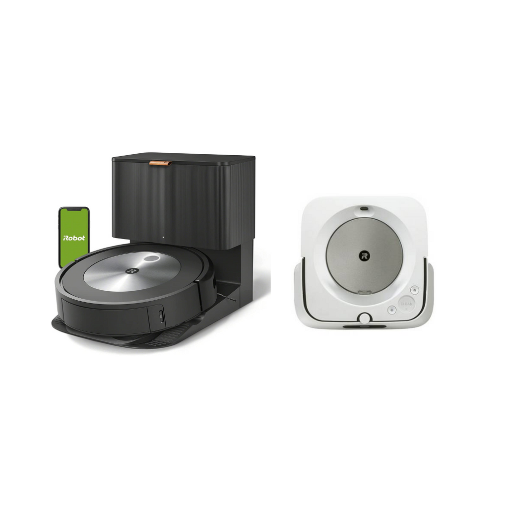 Buy iRobot Roomba j7+ Self-Emptying Robot Vacuum & Braava m6